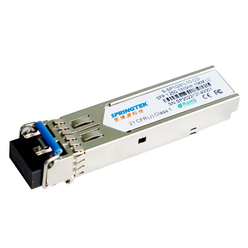 OEM 1.25Gbps SFPのDDMの多用性があるトランシーバーSFP 1310nm 10km LCの光学トランシーバー モジュール