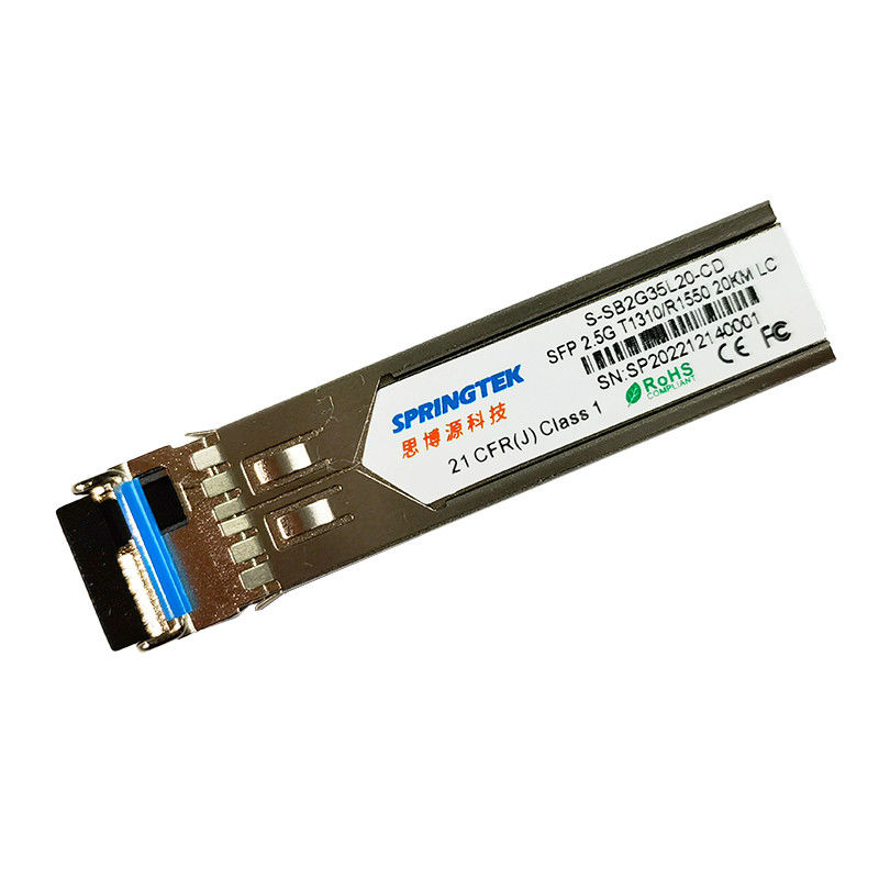 SFP BIDI 20km OEM LC 2.5G T1310/R1550nm オプティカルトランシーバーモジュール