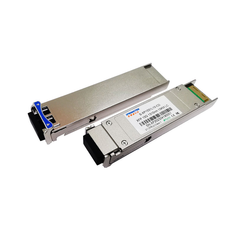 Dellのための10GBASE-LR/LW OC-192/STM-64 DOMモジュール10G XFP LRの光学トランシーバー1310nm 10km